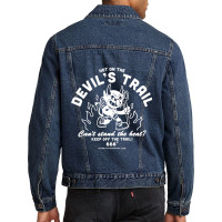 The Devil_s Trail The Cuphead Tv Series Men Denim Jacket | Artistshot