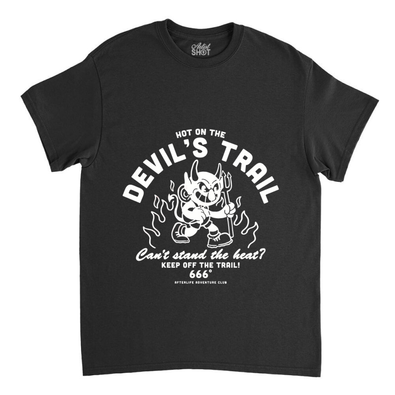 The Devil_s Trail The Cuphead Tv Series Classic T-shirt by cm-arts | Artistshot