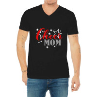 Cheerleader Proud Cheer Mom Pride Sports Supporter V-neck Tee | Artistshot