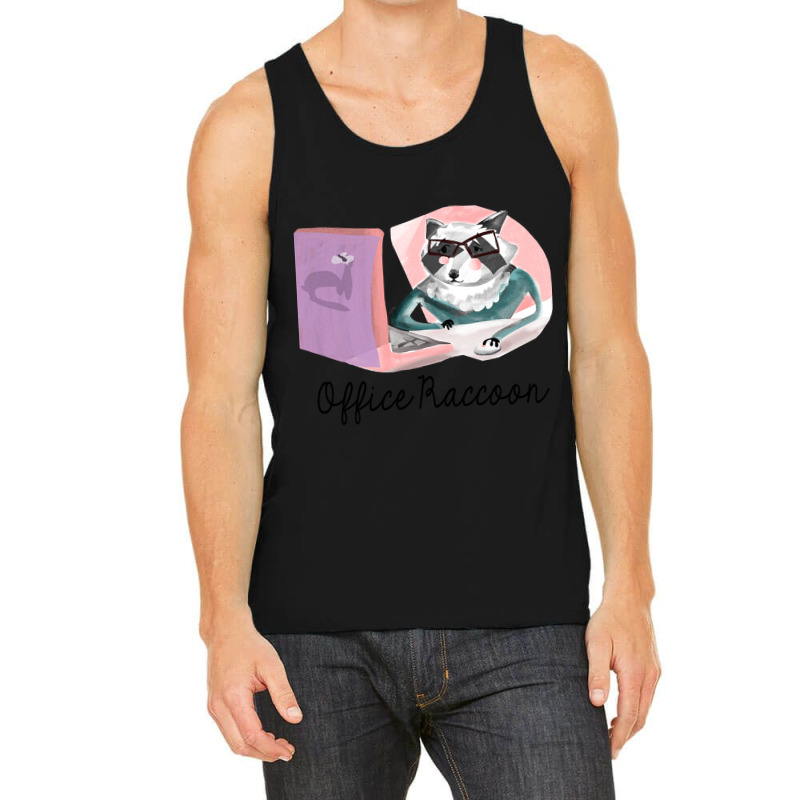 Office Raccoon (2) Tank Top | Artistshot