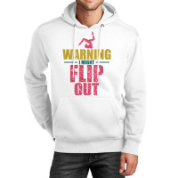 Funny Gymnast Warning I Might Flip Out Gymnastics T Shirt Unisex Hoodie | Artistshot