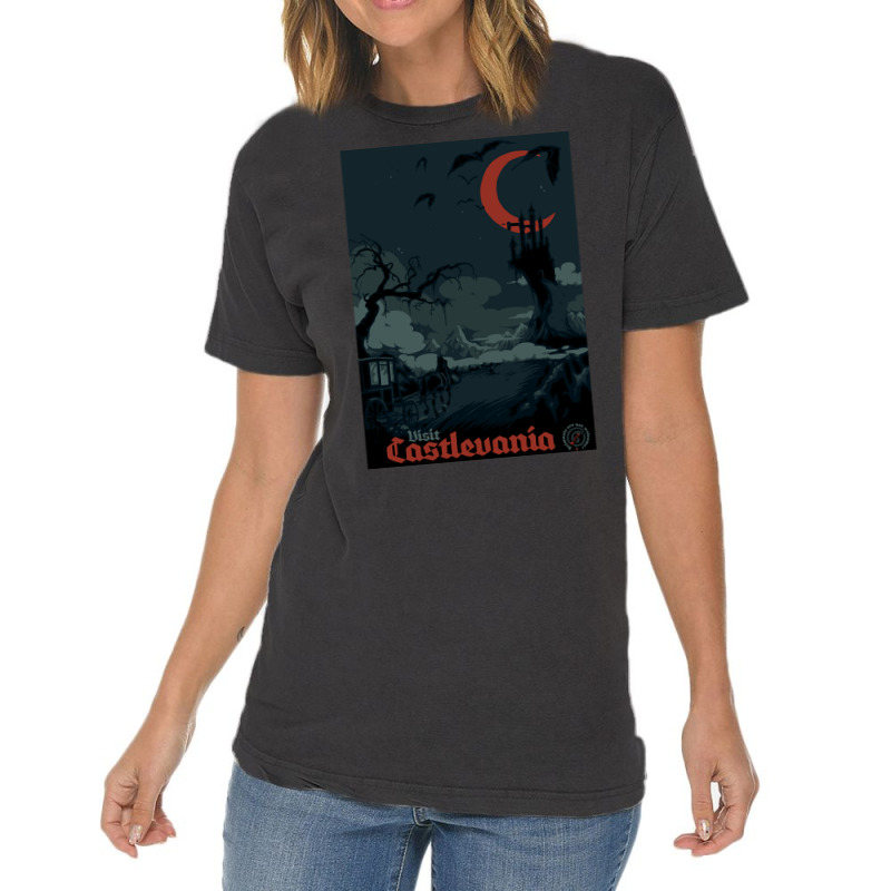 Visit Castlevania Vintage T-shirt | Artistshot