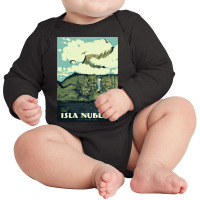 Visit Isla Nublar Long Sleeve Baby Bodysuit | Artistshot