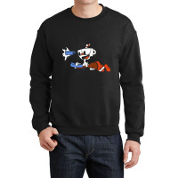 Lover Gift Multiplayer Cuphead Video Game Gifts For Movie Fan Crewneck Sweatshirt | Artistshot