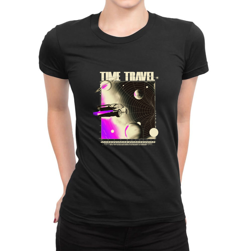 Time Travel Ladies Fitted T-Shirt by JoniSprout | Artistshot