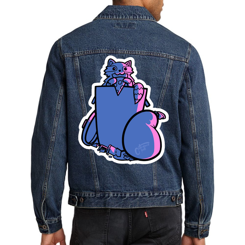 Outlaw The Trash Panda Men Denim Jacket | Artistshot