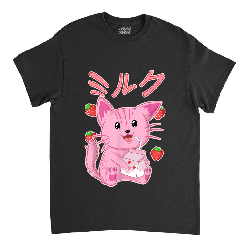 Japanese Anime Otaku Strawberry Milkshake Clothes Classic T-shirt by ROMAINEDWILEY | Artistshot