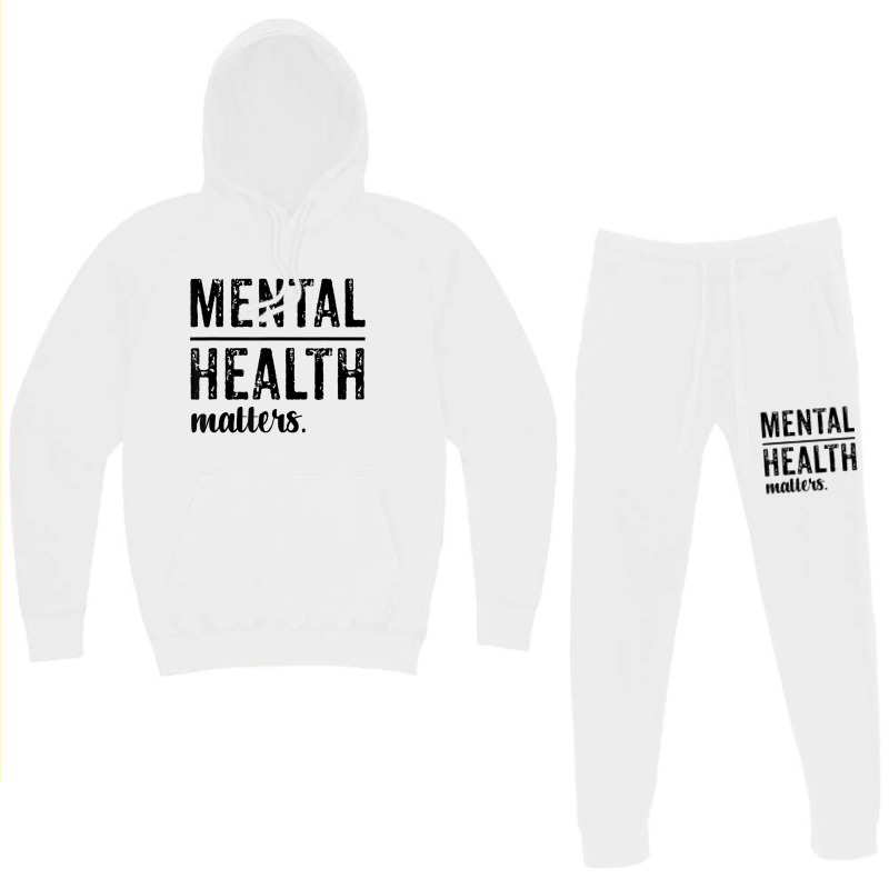 Mental Health Matters Wear Green Hoodie & Jogger set by cm-arts | Artistshot