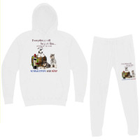 Miniature Schnauzer Just Fine With Wine Hoodie & Jogger Set | Artistshot