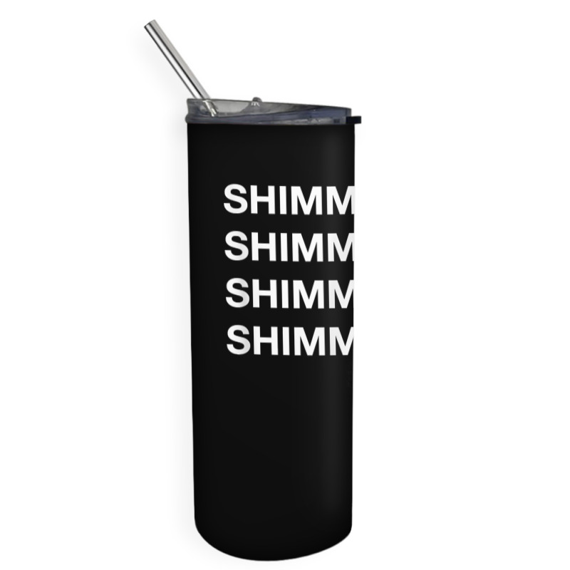 Shimmy Shimmy   Hiphop T Shirt Oldschool Rap Tee 90s Music Skinny Tumbler | Artistshot