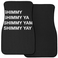 Shimmy Shimmy   Hiphop T Shirt Oldschool Rap Tee 90s Music Front Car Mat | Artistshot