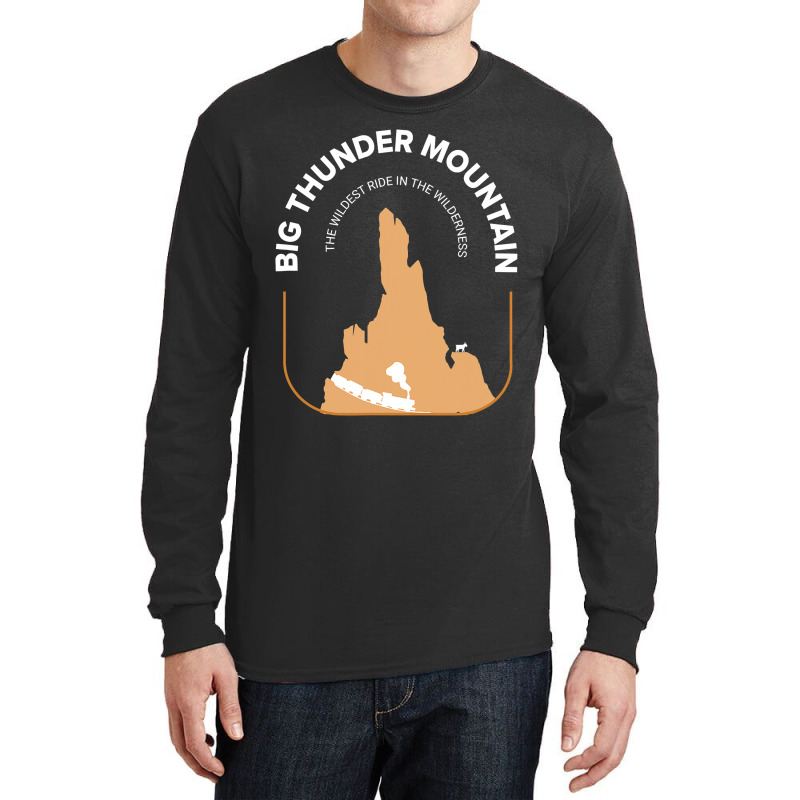 Big Mountain Thunder Theme Park Long Sleeve Shirts | Artistshot