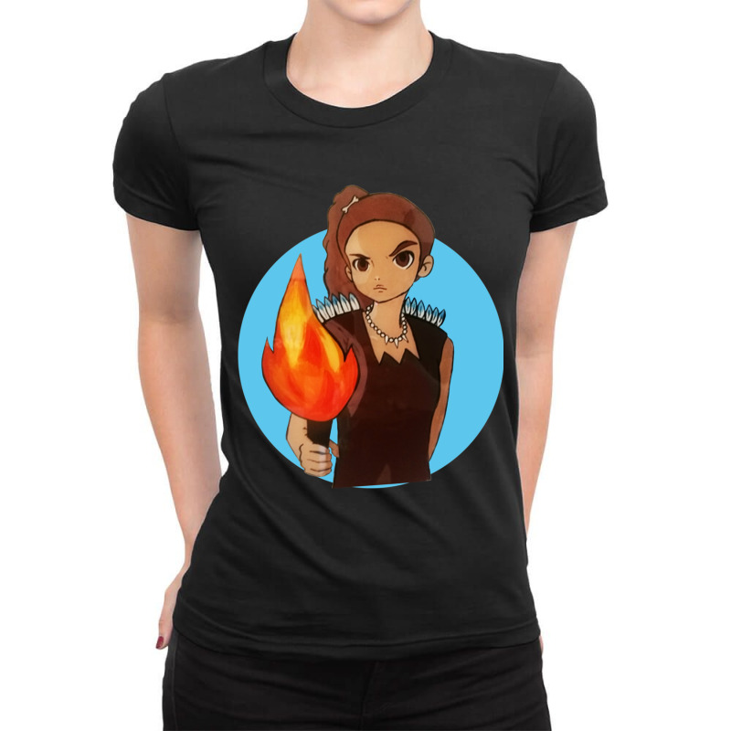 Zazzalil The Firebringer Ladies Fitted T-Shirt by cm-arts | Artistshot