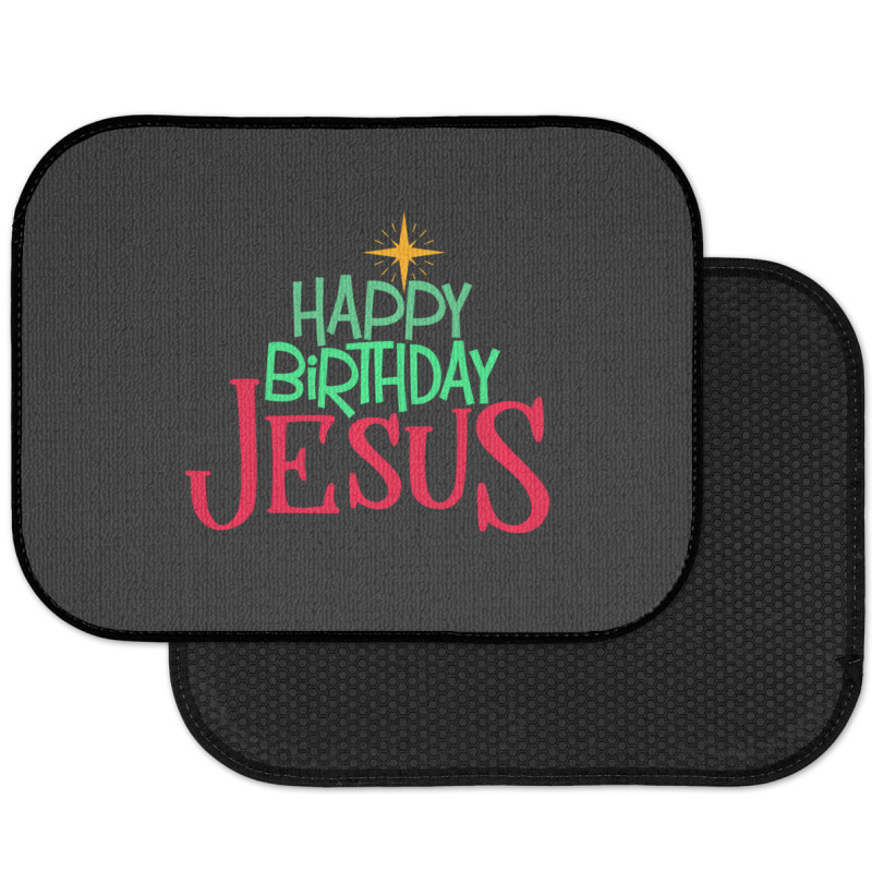 Christian Christmas Happy Birthday Jesus Women Men Kids Gift Rear Car Mat | Artistshot