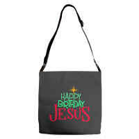 Christian Christmas Happy Birthday Jesus Women Men Kids Gift Adjustable Strap Totes | Artistshot