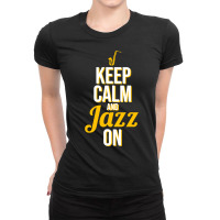 Jazz Music-apptm Ladies Fitted T-shirt | Artistshot