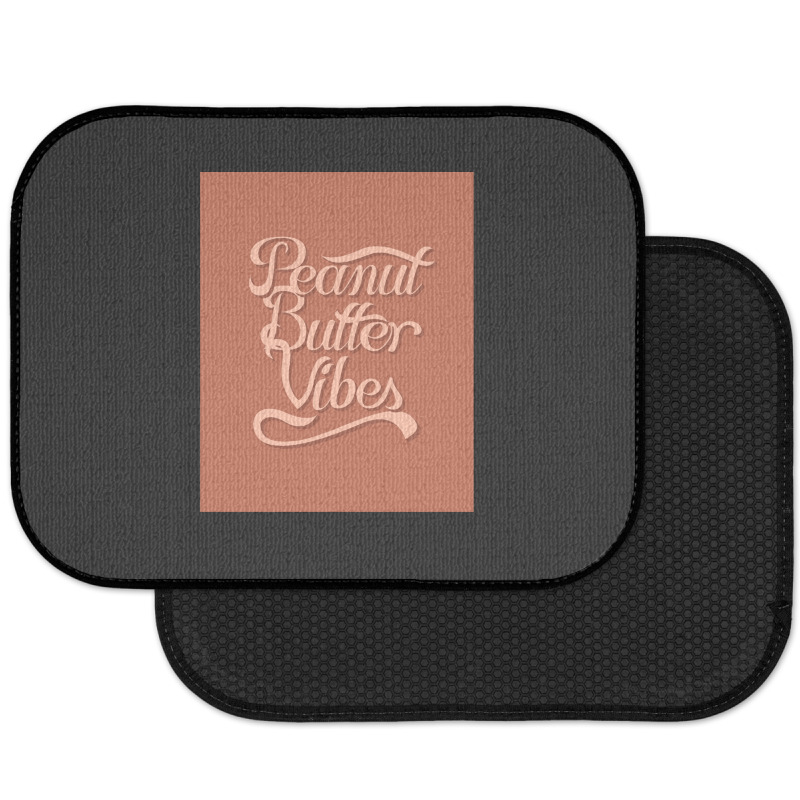 Peanut Butter Vibes Rear Car Mat | Artistshot