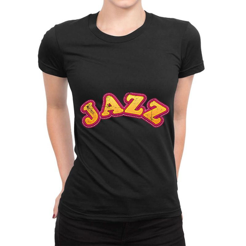 Jazz Music-edz56 Ladies Fitted T-Shirt by Kandurip541 | Artistshot