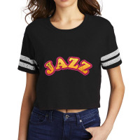 Jazz Music-edz56 Scorecard Crop Tee | Artistshot