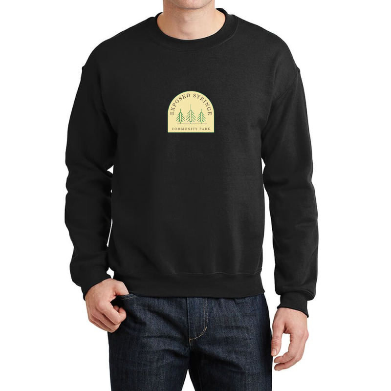 Exposed Syringe Community Park Crewneck Sweatshirt | Artistshot