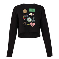 Parks And Recreation Tv Show Art Cropped Sweater | Artistshot