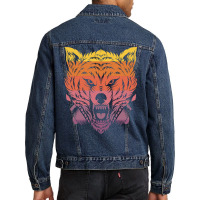 Wolf Men Denim Jacket | Artistshot