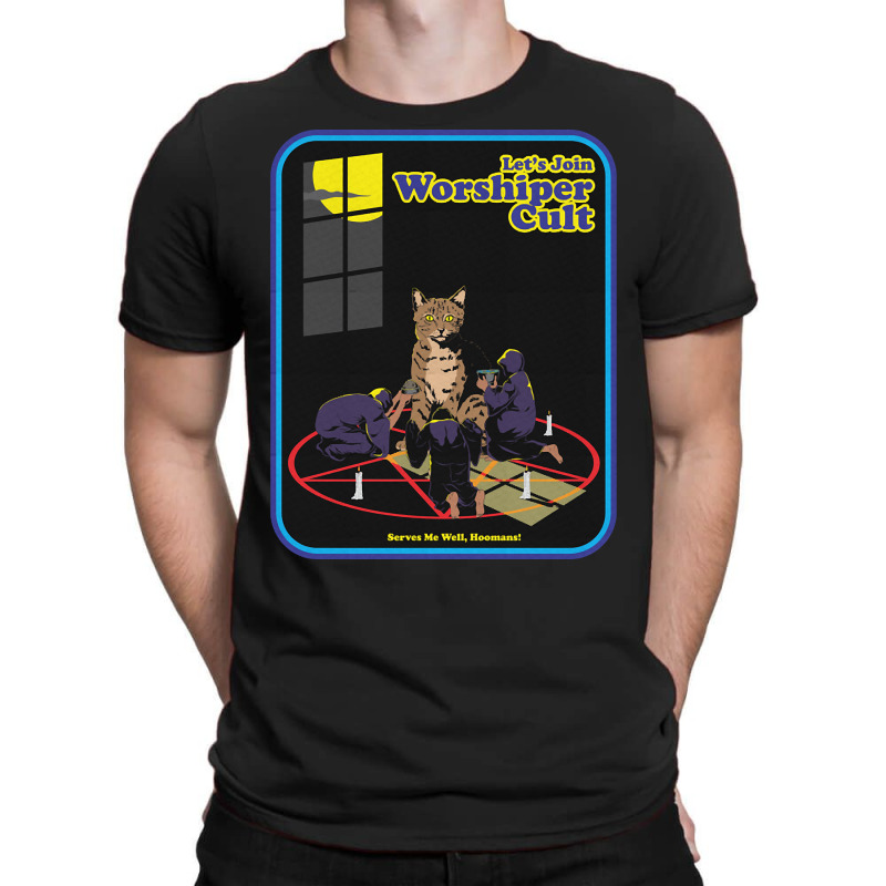 Worshiper Cult Cat T-shirt | Artistshot