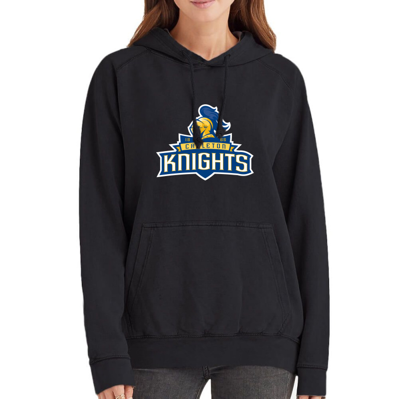 Carleton College Knights Vintage Hoodie by Wawadula | Artistshot