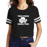 Toxic Twins World Tour Scorecard Crop Tee | Artistshot