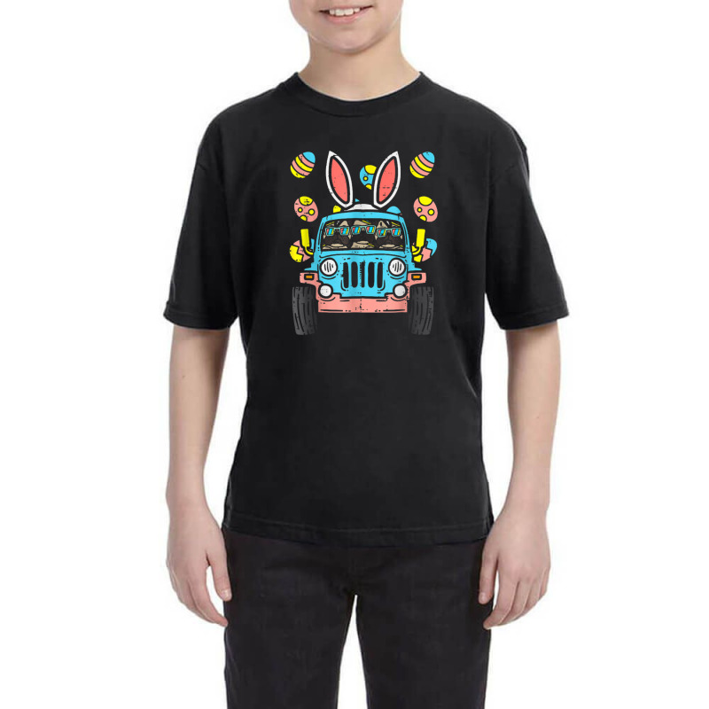 Bunny Ears Eggs Easter Youth Tee by cm-arts | Artistshot