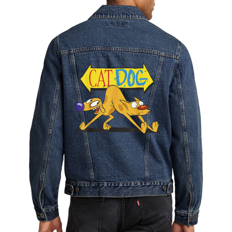 Catdog Show Title Men Denim Jacket by BuenaFukui | Artistshot