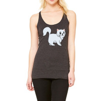 Cute Cat Walking Racerback Tank | Artistshot