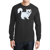 Cute Cat Walking Long Sleeve Shirts | Artistshot