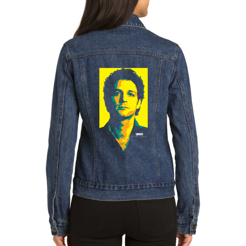 Lindsey Buckingham Ladies Denim Jacket by cm-arts | Artistshot