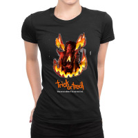 Trick Or Treat Rockk Ladies Fitted T-shirt | Artistshot