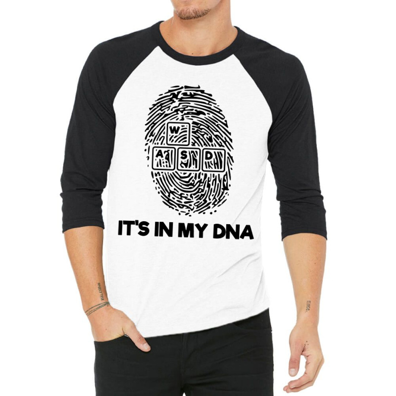 It's In My Dna 3/4 Sleeve Shirt by Valerie  Apparel | Artistshot