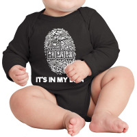 It's In My Dna Long Sleeve Baby Bodysuit | Artistshot