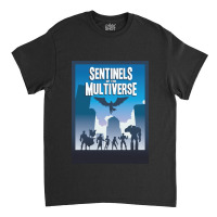 Sentinels Of The Multiverse Board Game  Minimalist Travel Poster Style Classic T-shirt | Artistshot