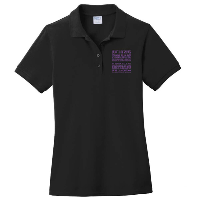 Pure Imagination Ladies Polo Shirt by JosephVanlandingham | Artistshot