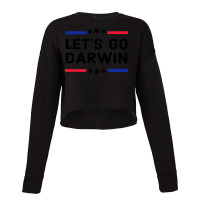 Lets Go Darwin Flag Cropped Sweater | Artistshot