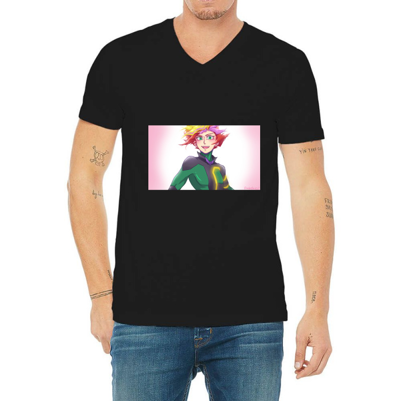 Playmaker Redraw V-neck Tee | Artistshot