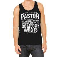 Pastor Cool Christian Church Appreciation Tank Top | Artistshot