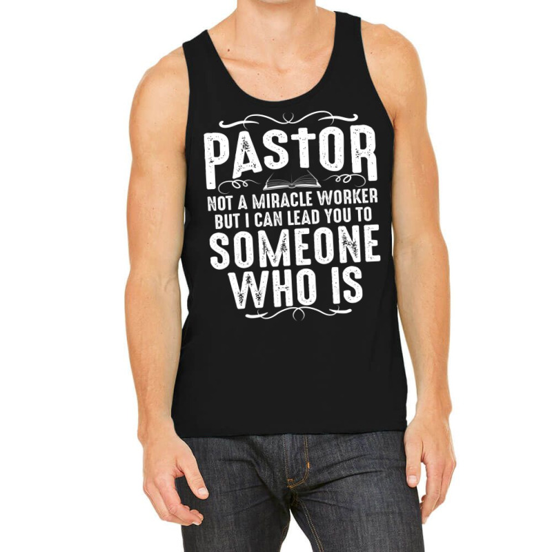 Pastor Cool Christian Church Appreciation Tank Top by cm-arts | Artistshot