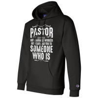 Pastor Cool Christian Church Appreciation Champion Hoodie | Artistshot