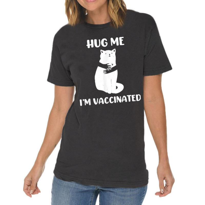 Funny Vaccinated Cats Lover Cool Tee Pro Vaccination Nurse Vintage T-Shirt by kevinnichols | Artistshot