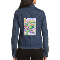 The Machine Maker Tshirt   The Machine Maker Donnie Tshirt Ladies Denim Jacket | Artistshot