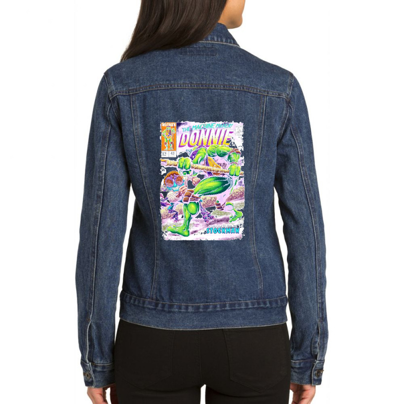 The Machine Maker Tshirt   The Machine Maker Donnie Tshirt Ladies Denim Jacket by DonnieCarlson | Artistshot