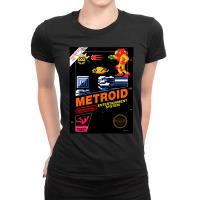 Meroidd Nes Game Box Ar  Ladies Fitted T-shirt | Artistshot