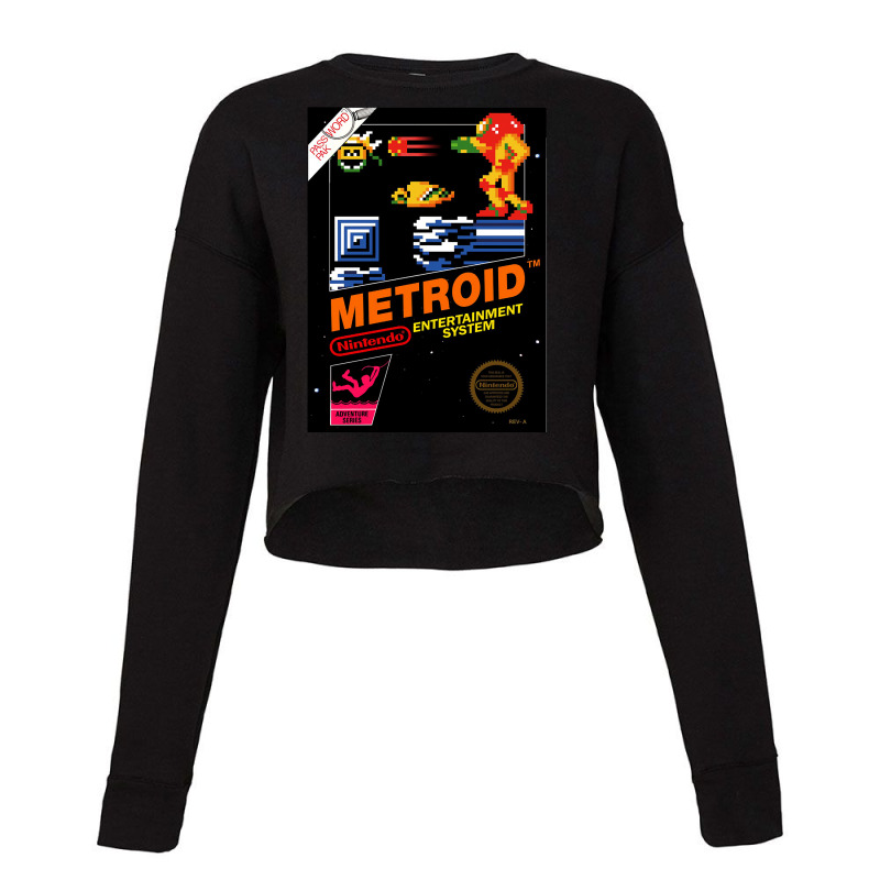 Meroidd Nes Game Box Ar  Cropped Sweater by cm-arts | Artistshot