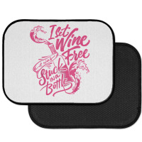 I Set Wine Free – Funny Winemaker Wine Lovers Wine Making T Shirt Rear Car Mat | Artistshot